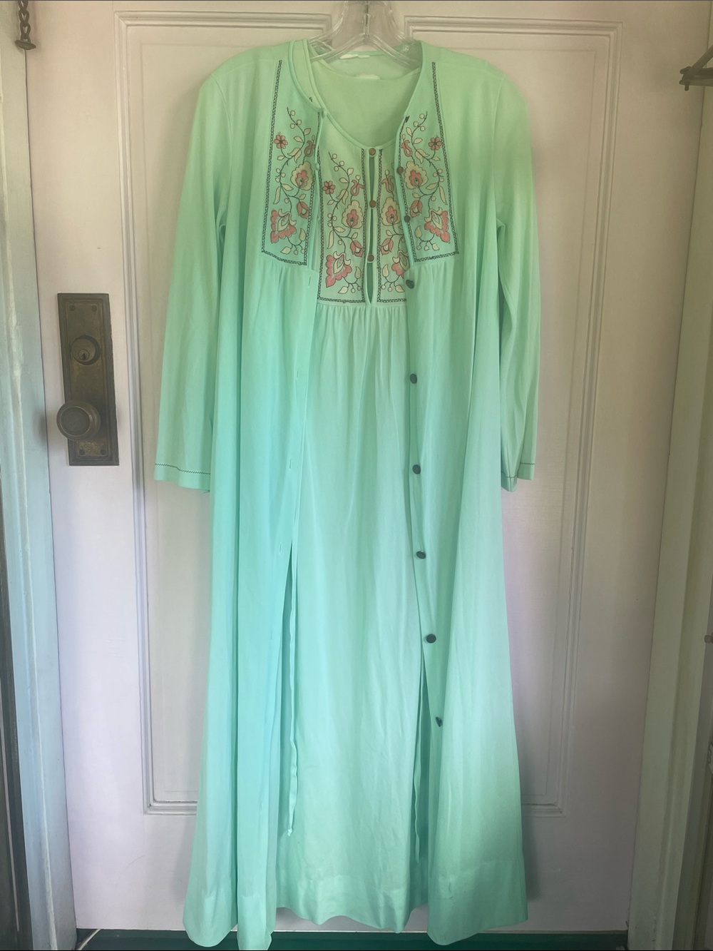 VINTAGE Boho 2pc Nightie Set